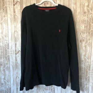 Polo Ralph Lauren Black Long Sleeved Shirt